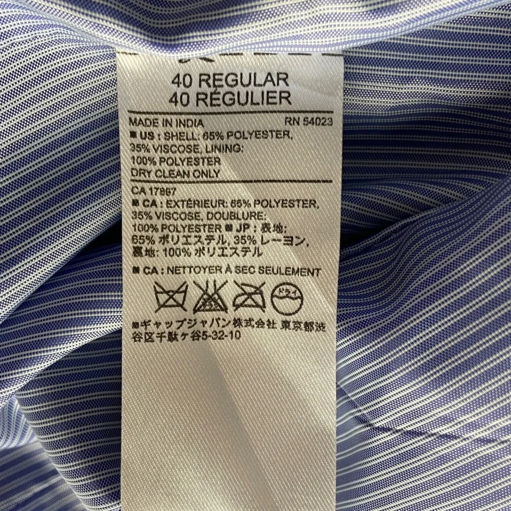 Banana Republic Blazer Mens 40R Grey Tailored Fit Herringbone Suit Jacket New